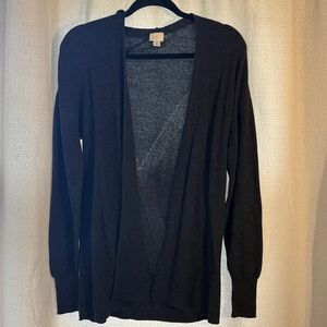 a new day Women's Dark Grey Cardigan Sweater